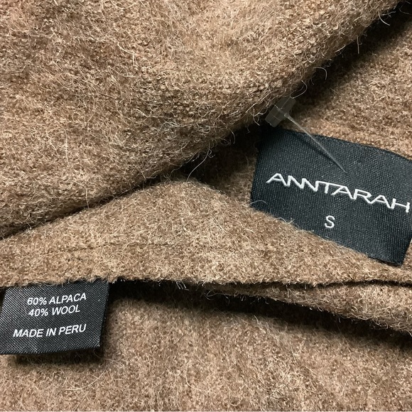 Anntarah Alpaca Wool Thin Knit Cardigan - Picture 11 of 11